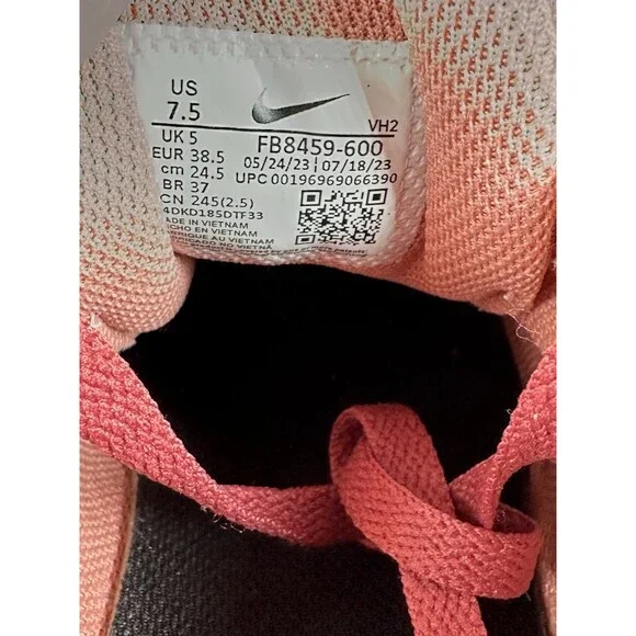 Nike Air Max SC SE Red Stardust Pink Shoes FB8459-600 Womens US Size 7.5 NEW - Picture 8 of 8